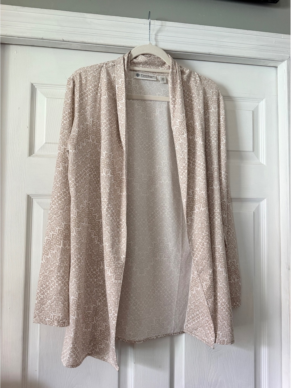 Coolibar open front cardigan